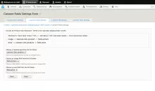 Интернет магазин "CATSTORE", настройки полей Интернет магазин "CATSTORE", настройки полей